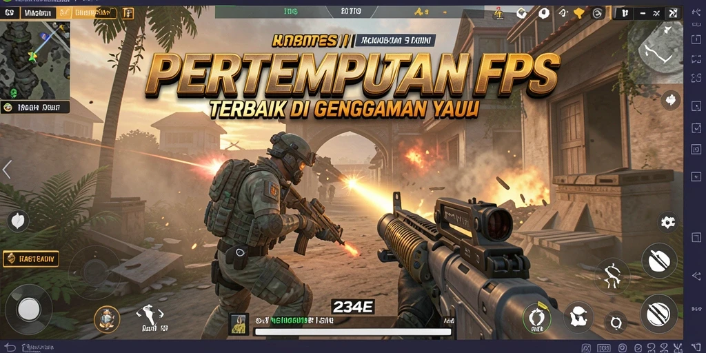 Pengalaman gameplay seru dan intens dalam 234E.