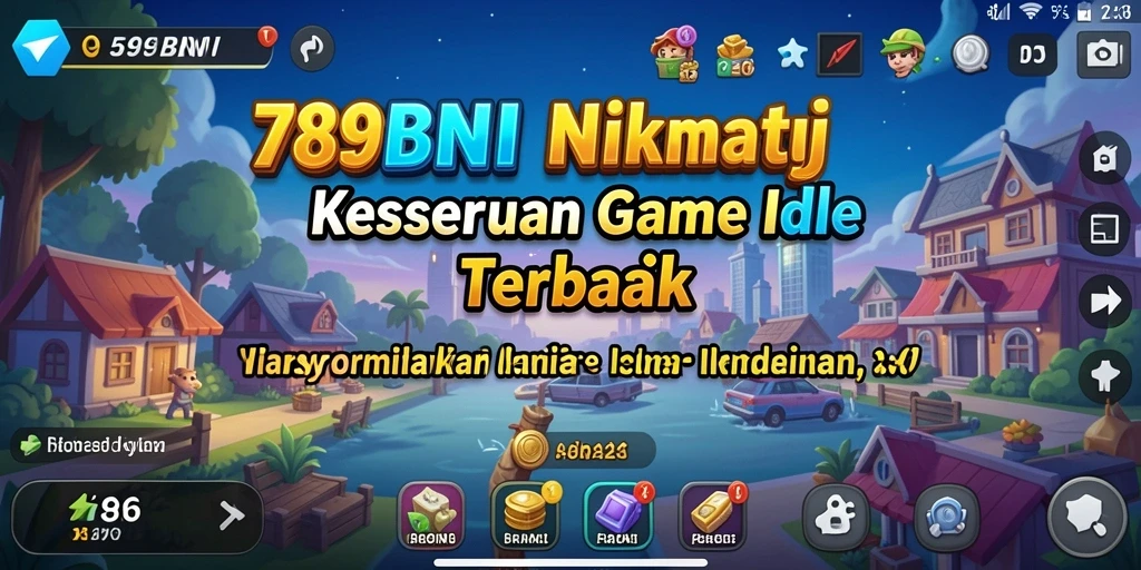Tampilan gameplay 789BNI yang menarik saat bermain Idle.