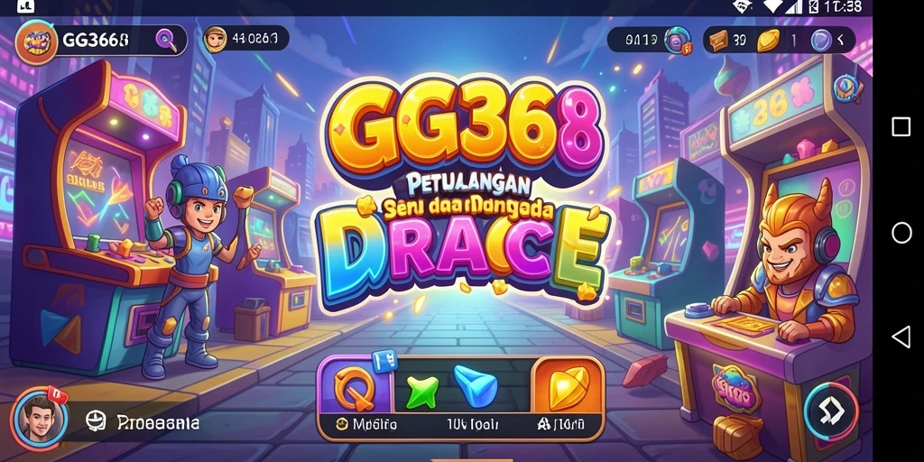 Screenshot gameplay GG368 yang penuh aksi dan tantangan seru.