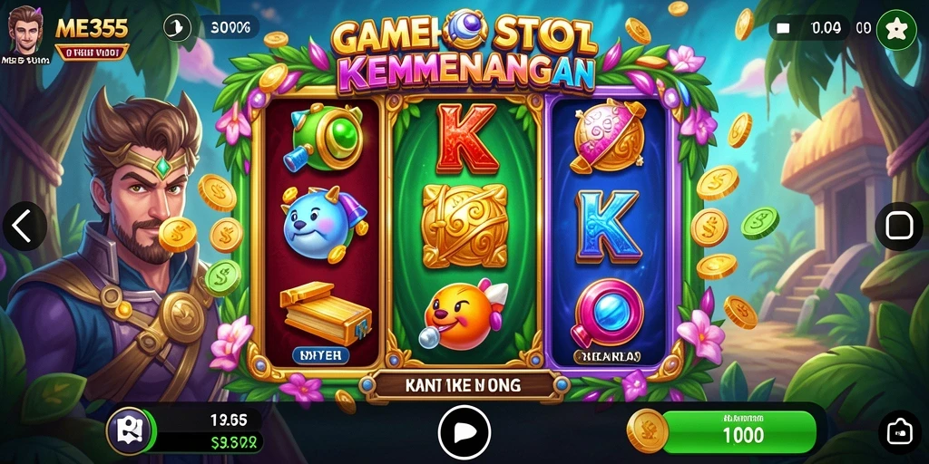 Screenshot ME355 menampilkan gameplay slot yang seru dan mengasyikkan.