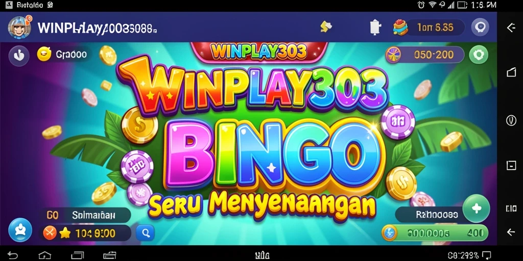 Tampilan gameplay Bingo yang menarik dan interaktif di WINPLAY303.